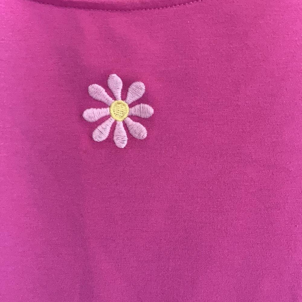SO tie back bodycon mini dress pink w embroidered size XL jr - Picture 5 of 17